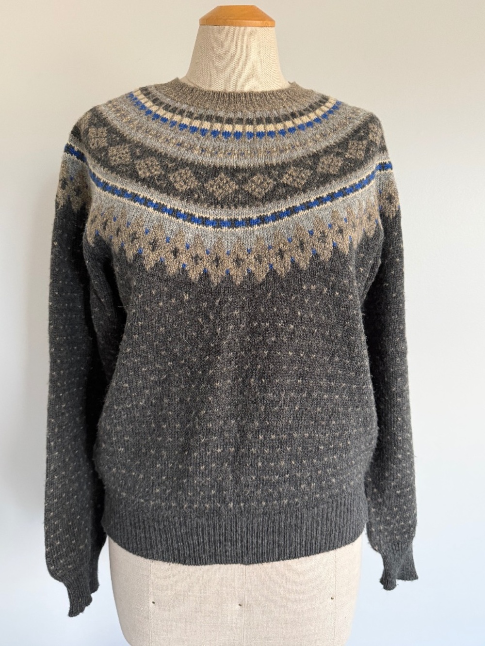 1970s Fair Isle Style Pullover by Sweater Bee Banff Ltd.
